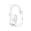 NERO - MECCA Pull Out Sink Mixer With Vegie Spray Function