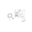 NERO - MECCA Shower Mixer With 60mm Plate