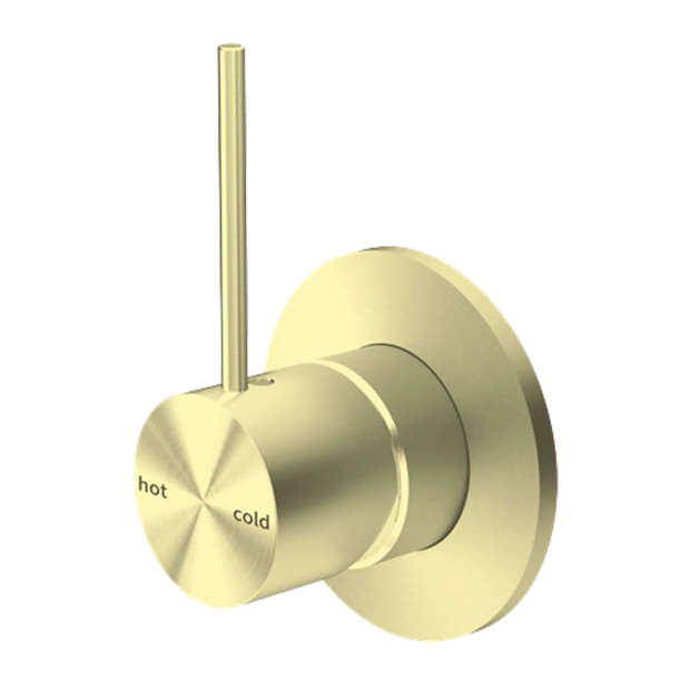 NERO - MECCA Shower Mixer Handle Up 80 mm Plate