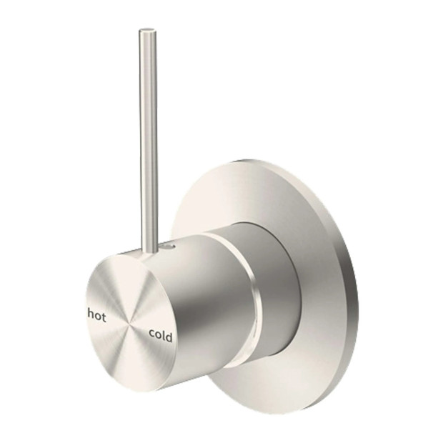 NERO - MECCA Shower Mixer Handle Up 80 mm Plate