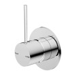 NERO - MECCA Shower Mixer Handle Up 80 mm Plate