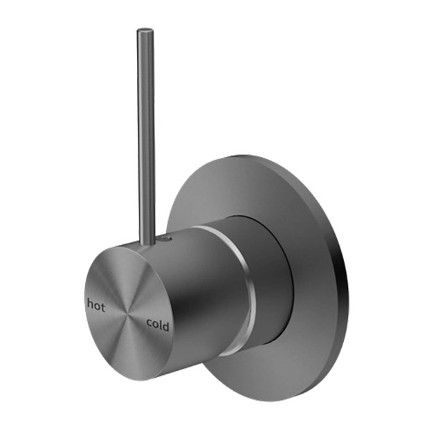 NERO - MECCA Shower Mixer Handle Up 80 mm Plate