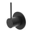 NERO - MECCA Shower Mixer Handle Up 80 mm Plate