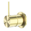 NERO - MECCA Shower Mixer With 60mm Plate Handle Up