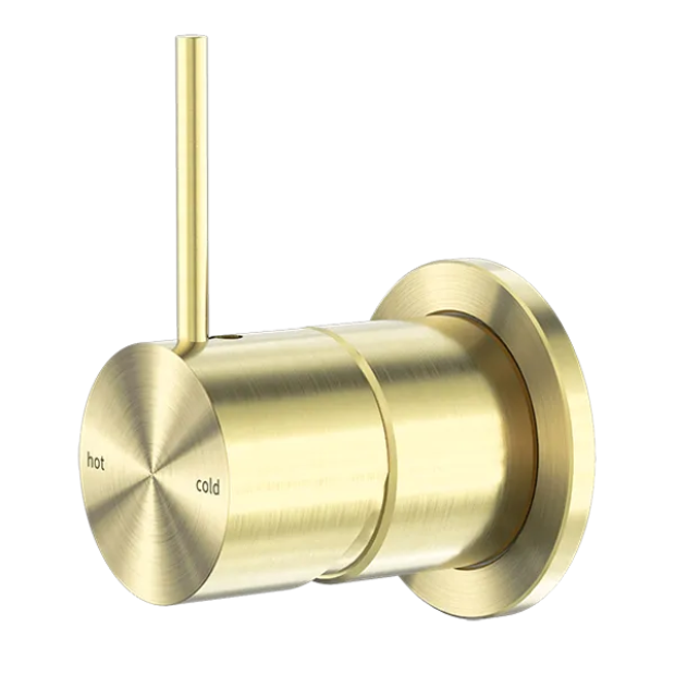 NERO - MECCA Shower Mixer With 60mm Plate Handle Up