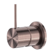 NERO - MECCA Shower Mixer With 60mm Plate Handle Up