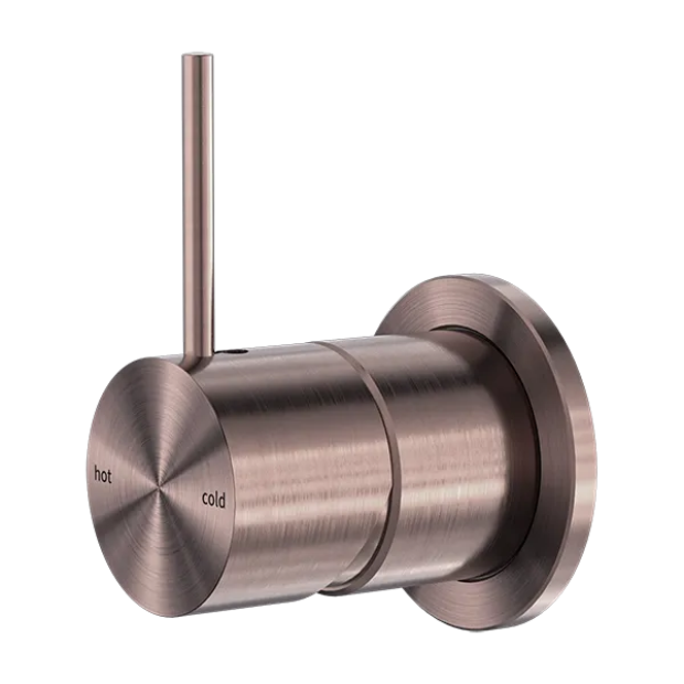 NERO - MECCA Shower Mixer With 60mm Plate Handle Up
