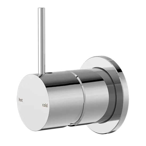 NERO - MECCA Shower Mixer With 60mm Plate Handle Up