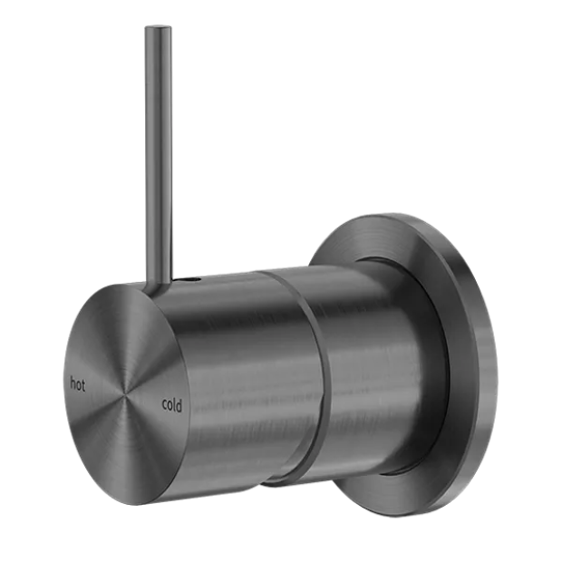 NERO - MECCA Shower Mixer With 60mm Plate Handle Up