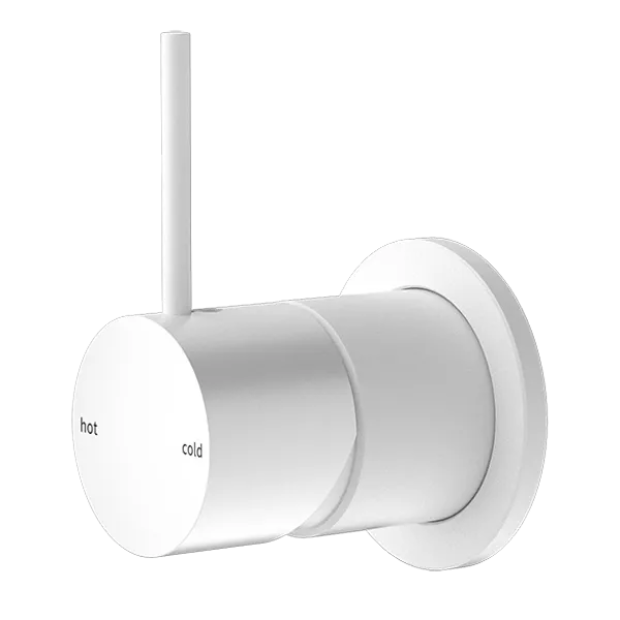 NERO - MECCA Shower Mixer With 60mm Plate Handle Up