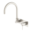 NERO - MECCA Wall Basin Mixer Swivel Spout