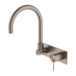 NERO - MECCA Wall Basin Mixer Swivel Spout