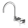 NERO - MECCA Wall Basin Mixer Swivel Spout