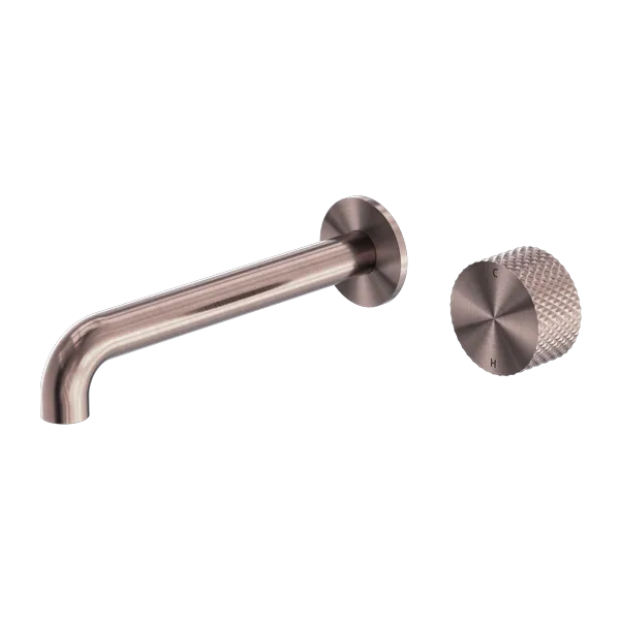 NERO - OPAL Progressive Wall Basin Set 160/185/230mm Spout
