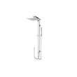 NERO - Rain Square Shower Set (Double Hose)