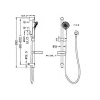 NERO - PROJECT Rail Shower