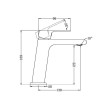 NERO - BIANCA Basin Mixer
