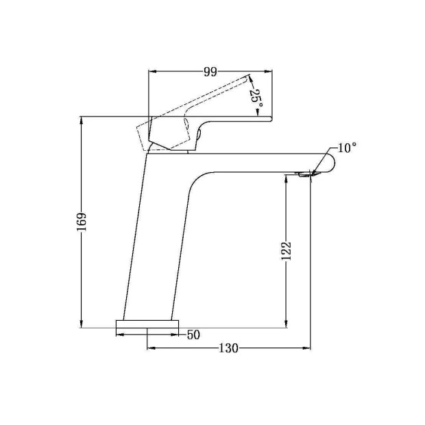 NERO - BIANCA Basin Mixer