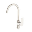 NERO - BIANCA Kitchen Mixer Round Spout