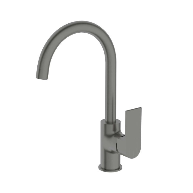 NERO - BIANCA Kitchen Mixer Round Spout