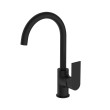 NERO - BIANCA Kitchen Mixer Round Spout