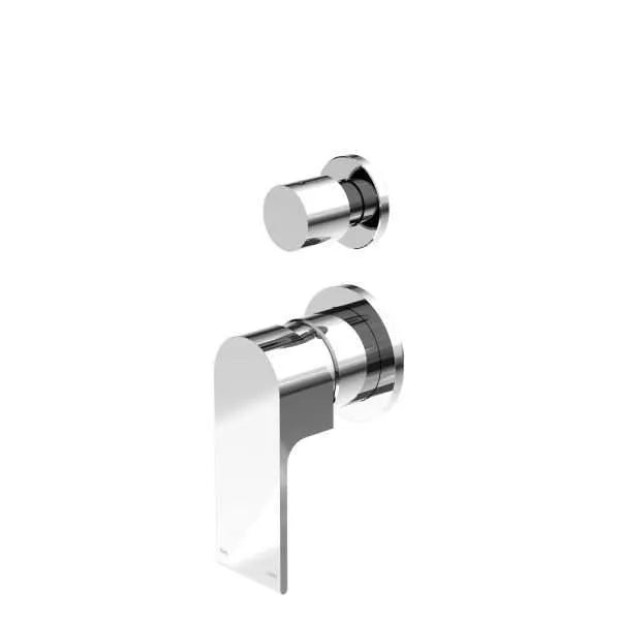 NERO - BIANCA Shower Mixer with Divertor Separate Plate