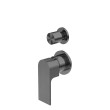NERO - BIANCA Shower Mixer with Divertor Separate Plate