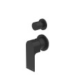 NERO - BIANCA Shower Mixer with Divertor Separate Plate