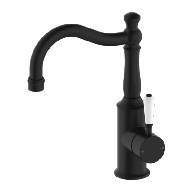 NERO - YORK Basin Mixer Hook Spout With Lever Options