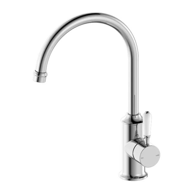 NERO - YORK Kitchen Mixer Gooseneck With Lever Options
