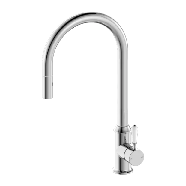 NERO - YORK Pull Out Sink Mixer With Vegie Spray Function And Lever Options