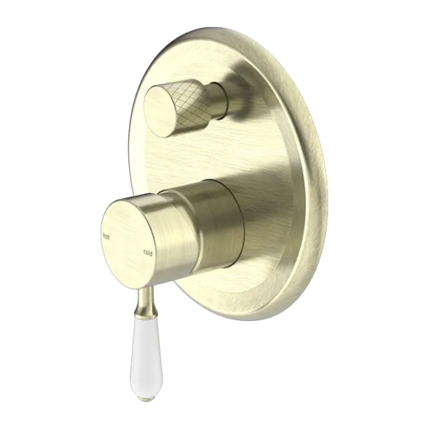 NERO - YORK Shower Mixer With Divertor And Lever Options