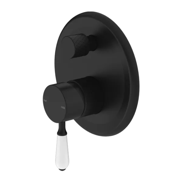 NERO - YORK Shower Mixer With Divertor And Lever Options