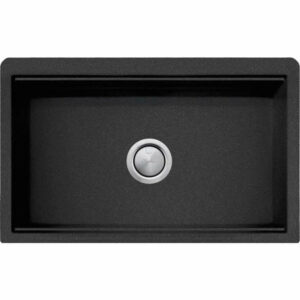 OLIVERI - SANTORINI Black Farmhouse Undermount Sink