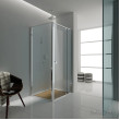 BELLA VISTA – Semi-Framed Shower Screen – Front and Return