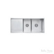 BELLA VISTA - PRADUS Luminare 1 and 1⁄2 Bowl With Drainer Kitchen Sink - 1000x440x250