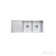 BELLA VISTA - PRADUS Luminare Double Bowl With Drainer Kitchen Sink - 1150x440x250