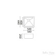 BELLA VISTA - PRADUS Luminare Single Bowl Kitchen Sink - 580x440x250