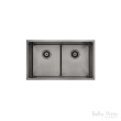 BELLA VISTA - Double Bowl Kitchen Sink - 760x440x250