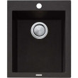 OLIVERI - SANTORINI Black Standard Bowl Topmount Sink