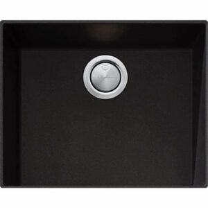OLIVERI - SANTORINI Black Large Bowl Undermount Sink