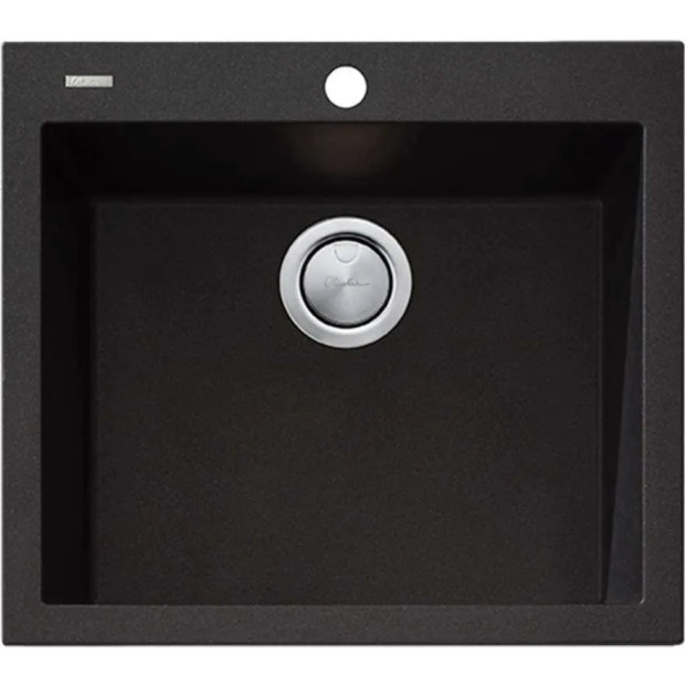 OLIVERI - SANTORINI Black Large Bowl Topmount Sink