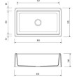 OLIVERI - SANTORINI White Farmhouse Undermount Sink