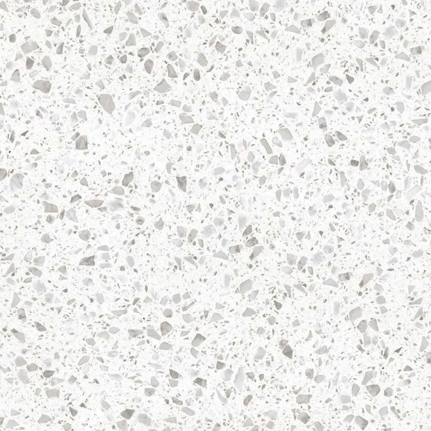 TERRAZZO STONE by Stoneworld - Jelly White 600x600 Tiles