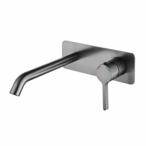 ECT - KENZO Wall Basin/Bath Set in Brushed Nickel