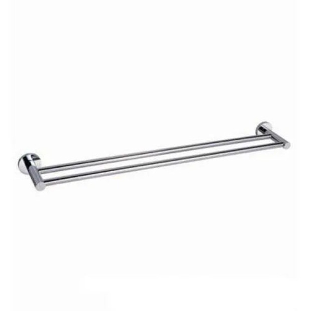 ECT - JESS 750mm double towel rail in Chrome