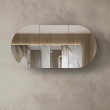 OTTI - BONDI Natural Oak Shaving Cabinet 1800x900x150