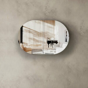 OTTI - BONDI Natural Oak Shaving Cabinet 900x600x150