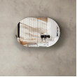 OTTI - BONDI Natural Oak Shaving Cabinet 900x600x150