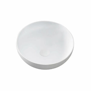 OTTI - LONDON Matte White Solid Surface Basin 390x390x145
